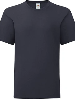 Fruit of the Loom Kids Iconic 150 T Dětské tričko 16.1023 deep navy