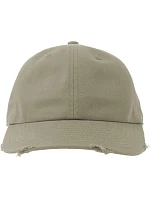 Atlantis Headwear Dad Hat Destroyed-S 6 panelová baseballová kšiltovka 33.0243 grey