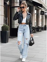 Dámské kožené ramones černé FashionStreet TY5370