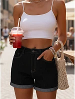 Dámské modré džínové šortky FashionStreet SY0525