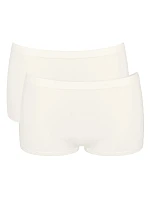 Dámské kalhotky GO Sense Short 2P - WHITE - bílé 00GZ - SLOGGI
