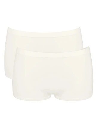 Dámské kalhotky GO Sense Short 2P - WHITE - bílé 00GZ - SLOGGI