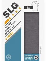 SLG Base V Neck Shirt - Shiver - SLOGGI Shiver - SLOGGI SLG Base V Neck Shirt - Shiver - SLOGGI Shiver - SLOGGI