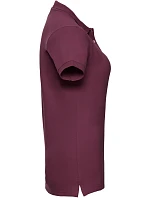 Russell Athletic 566F Dámské elastické piqué polo 10.566F burgundy