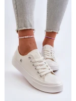 Klasické Dámské Tenisky Big Star NN274285 Bílé