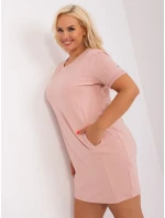 RV SK 8899 šaty.14P světle růžová