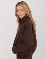 Mikina SM BL A1562.33 tmavě hnědá