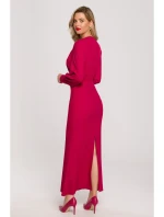 K143 Šaty mořské panny - švestka