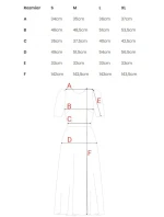M858 Maxi šaty s otevřenými zády - model 2
