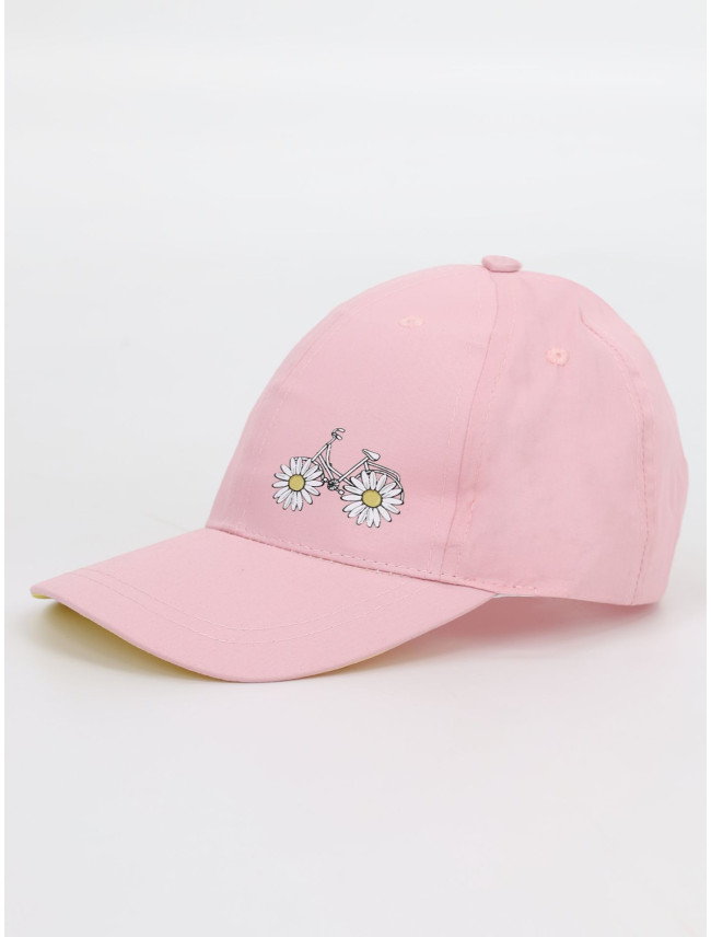 Dívčí baseballová čepice Yoclub CZD-0695G-0500 Pink