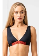 Vrchní díl plavek KW0KW00844-BEH černá - Calvin Klein