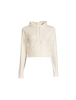 CASALL Studio Mikina s kapucí off white CASALL Studio Mikina s kapucí off white