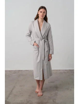 Dámský župan Jennet 17148 světle šedý - Vamp