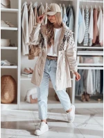 Dámská přechodná bunda parka FERIPARKA béžová FashionStreet TY4874 Dámská přechodná bunda parka FERIPARKA béžová FashionStreet TY4874