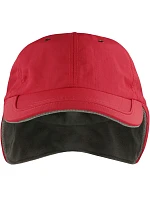 Atlantis Headwear Techno Flap-S 6 panelová kšiltovka s ochranou uší 33.0225 red Atlantis Headwear Techno Flap-S 6 panelová kšiltovka s ochranou uší 33.0225 red