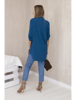 Halenka s prodlouženým zadním dílem námořní