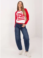 Mikina DS BL 1111.06P červená