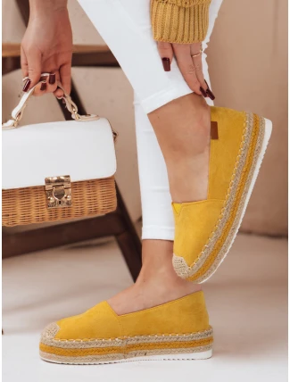 Dámské žluté espadrilky LANSI FashionStreet ZY0056