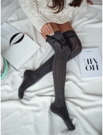 Ponožky Milena 0835-001 Ažurová stuha 37-41