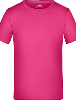 Daiber JN 358K Dětské žerzejové sportovní tričko 02.358K pink