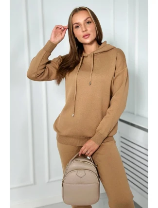 Svetr set Mikina + Kalhoty velbloud Svetr set Mikina + Kalhoty velbloud