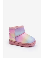 Dětské zateplené boty sněžníky Multikolor Gooby