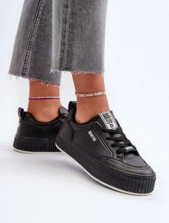 Dámské tenisky na platformě Big Star NN274255 černé