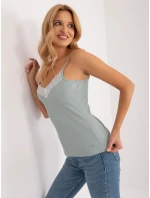 Halenka D16113Z02637A pistácie Halenka D16113Z02637A pistácie