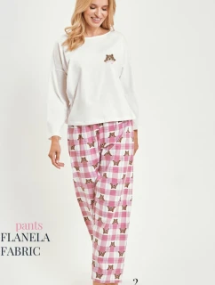 3441 DÁMSKÉ DLOUHÉ PYŽAMO ASTRID S-XL