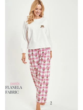 3441 DÁMSKÉ DLOUHÉ PYŽAMO ASTRID S-XL 3441 DÁMSKÉ DLOUHÉ PYŽAMO ASTRID S-XL