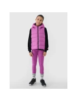 Dívčí rukávy bez rukávů se syntetickou výplní 4F 4FJWSS25TVJAF166-50S Dívčí rukávy bez rukávů se syntetickou výplní 4F 4FJWSS25TVJAF166-50S