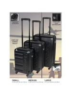 SADA 3 KUFRŮ 18/22/26 PALCŮ ČERNÁ SLAZENGER