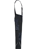 Daiber JN 1833 (25-28) Pracovní kalhoty s laclem - Strong 02.133S black/carbon Daiber JN 1833 (25-28) Pracovní kalhoty s laclem - Strong 02.133S black/carbon