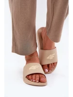 Dámské Pantofle 4F 4FRMM00FSLIF010-83S Béžové