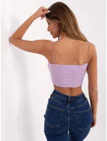 Top D16005M02459A světle fialová