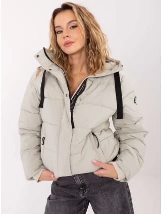 Bunda D50022X44560A1NO světle šedá