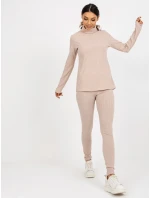 Dámská halenka LK BZ 509192.55P béžová - FPrice