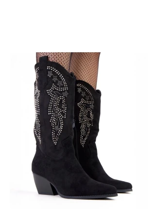 Kozačky na podpatku  model 218345 Solea