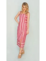 Červené bavlněné šaty (345ART) Červené bavlněné šaty (345ART)