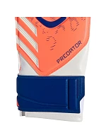 Dětské brankářské rukavice adidas Predator Training bílo-oranžové JN5361
