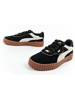 Dámské sportovní boty Puma Carina 3.0 leather black fashionable dámské