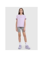 Dívčí tričko s potiskem 4F 4FJWSS25TTSHF1871-52S Dívčí tričko s potiskem 4F 4FJWSS25TTSHF1871-52S