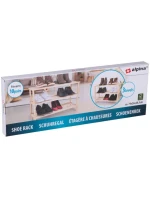 POLICE NA BOTY 3 ÚROVNĚ DŘEVĚNÉ ALPINA