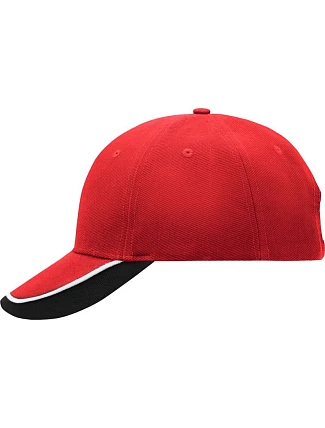 Daiber MB 49 Kšiltovka s tříbarevným kšiltem 03.0049 red/white/black Daiber MB 49 Kšiltovka s tříbarevným kšiltem 03.0049 red/white/black