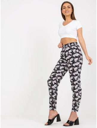 Kalhoty D73771M61869M černobílé Kalhoty D73771M61869M černobílé