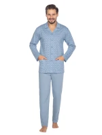 Pyžamo Regina 463 dlouhé/r 2XL-3XL L24 pánské rozepínací Pyžamo Regina 463 dlouhé/r 2XL-3XL L24 pánské rozepínací