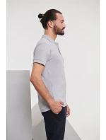 Russell Athletic 566M Pánské elastické piqué polo 10.566M white Russell Athletic 566M Pánské elastické piqué polo 10.566M white