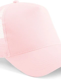 Beechfield B 640 5 panelová Trucker kšiltovka 53.0640 pastel pink/pastel pink