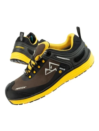 Pracovní obuv unisex MA6S3CA černo-žluté - Airtox