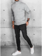 Pánský šedý svetr FashionStreet WX2171